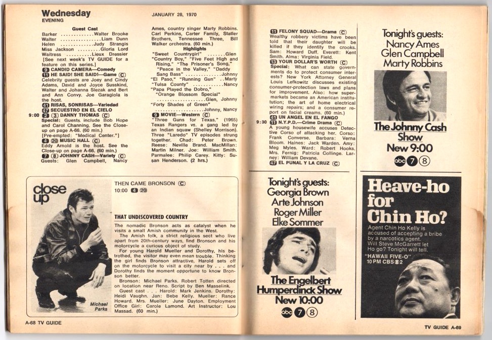 Ep. 18 TV Guide 1969
